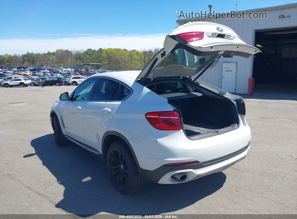 5UXKU2C55G0N79477 2016 BMW X6 White Задня ліва чверть