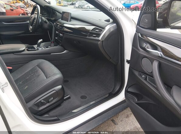 5UXKU2C55K0Z63803 2019 BMW X6 White 
