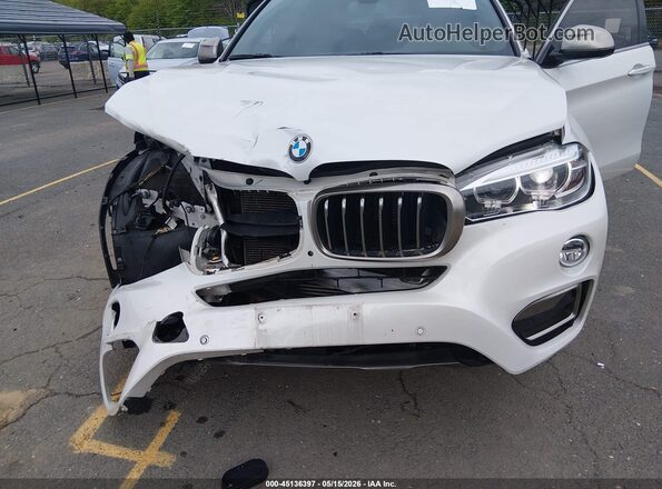 5UXKU2C55K0Z63803 2019 BMW X6 White 