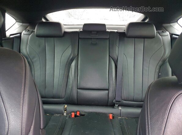 5UXKU2C56J0Z62058 2018 BMW X6 Black Вид задніх сидінь