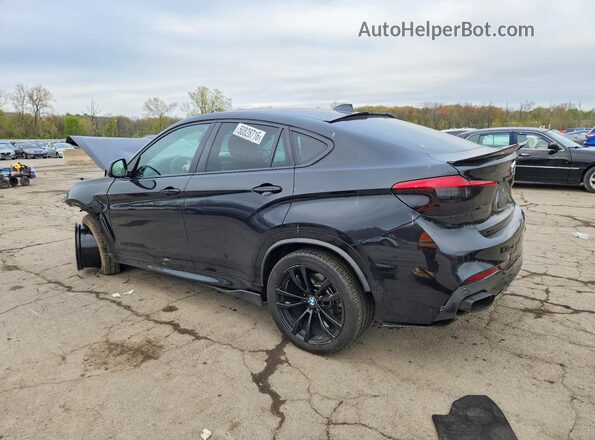 5UXKU2C56K0Z64751 2019 BMW X6 Черный Задняя левая четверть