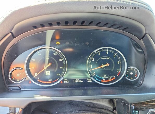 5UXKU2C57J0X49569 2018 BMW X6 Gray Вид щитка приладів