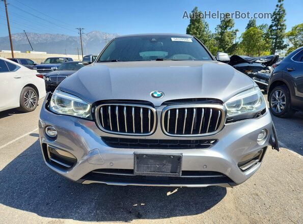 5UXKU2C57J0X49569 2018 BMW X6 Gray Вид спереду
