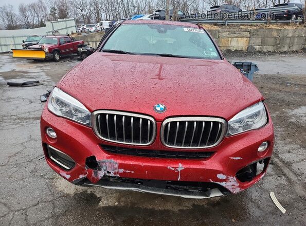 5UXKU2C58K0Z62807 2019 BMW X6 Red 