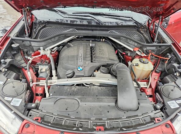 5UXKU2C58K0Z62807 2019 BMW X6 Red 