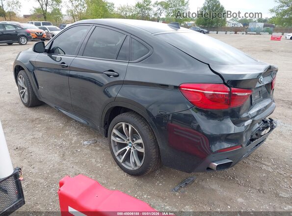 5UXKU2C59H0N85008 2017 BMW X6 Black Задня ліва чверть