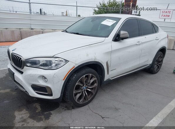 5UXKU6C52G0R34158 2016 BMW X6 White 