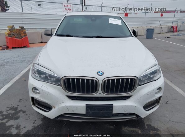 5UXKU6C52G0R34158 2016 BMW X6 White 