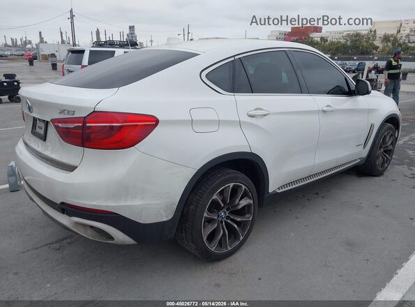 5UXKU6C52G0R34158 2016 BMW X6 White 