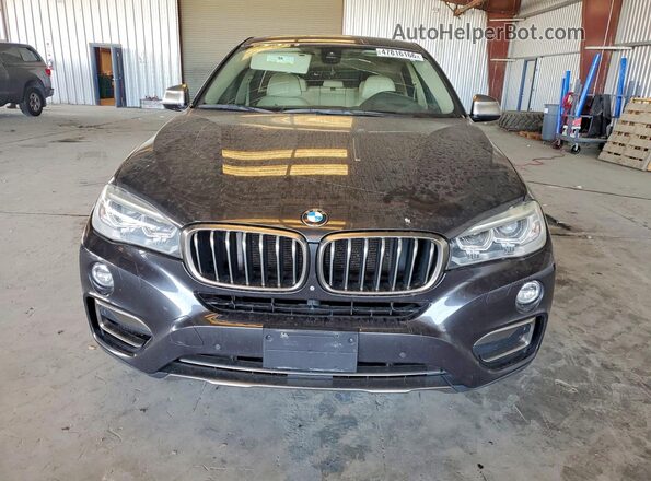 5UXKU6C54G0R33903 2016 BMW X6 Gray Вид спереду
