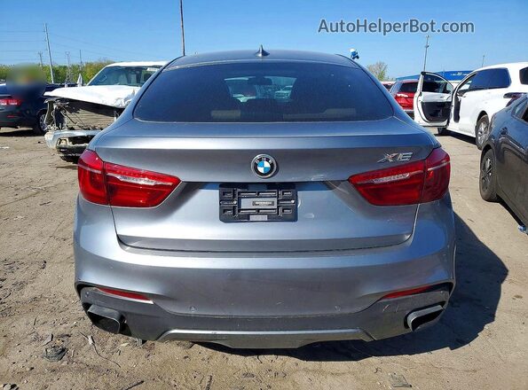 5UXKU6C56G0R34177 2016 BMW X6 Silver Widok wnętrza z przodu