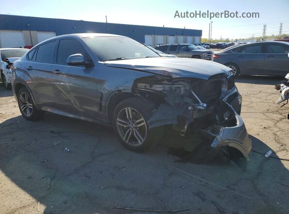 5UXKU6C56G0R34177 2016 BMW X6 Silver Widok z przodu