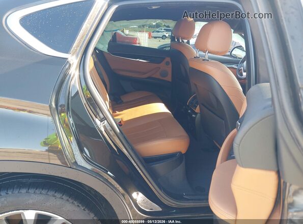5UXKU6C56J0Z66523 2018 BMW X6 Black Вид наклейки з VIN-кодом