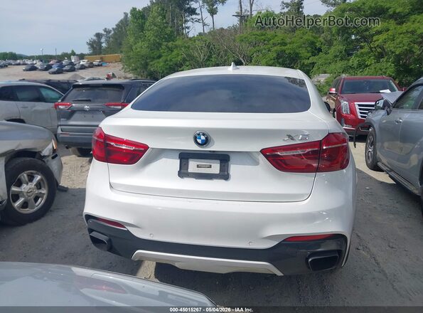 5UXKU6C56J0Z66604 2018 BMW X6 White 