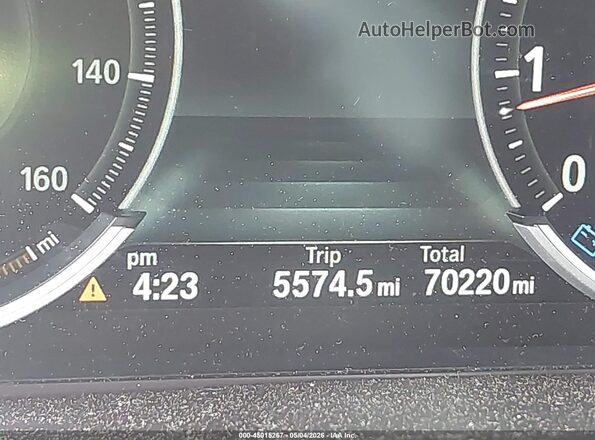 5UXKU6C56J0Z66604 2018 BMW X6 White Вид задніх сидінь