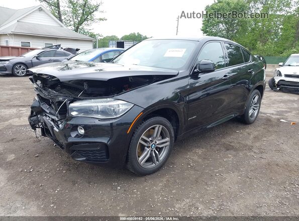 5UXKU6C5XG0R99971 2016 BMW X6 Black Przód lewy