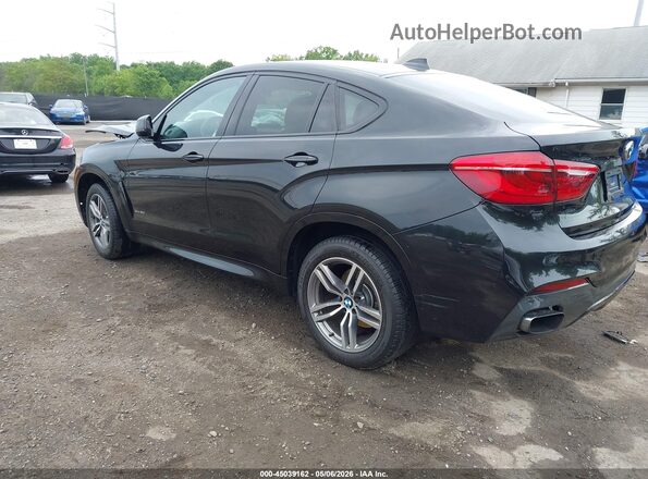 5UXKU6C5XG0R99971 2016 BMW X6 Black Tył lewy