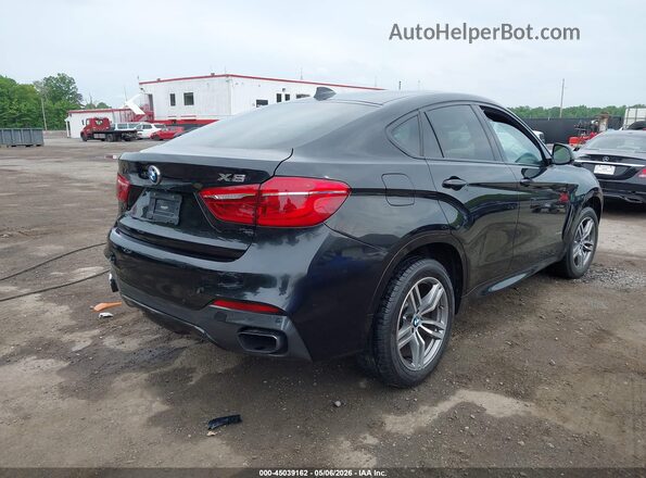 5UXKU6C5XG0R99971 2016 BMW X6 Black Tył prawy