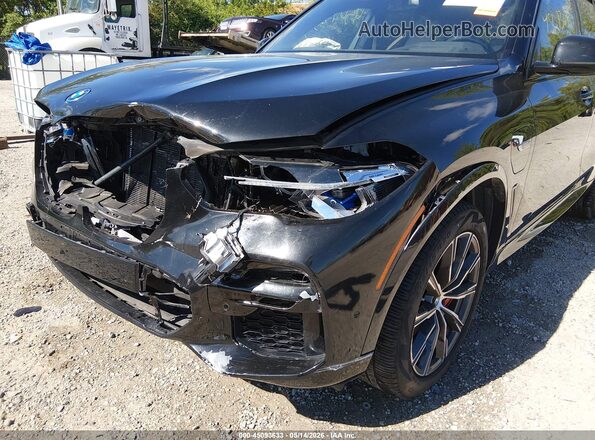 5UXTA6C00P9R21244 2023 BMW X5 Black წინა ხედი
