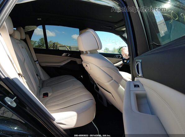 5UXTA6C00P9R21244 2023 BMW X5 Black VIN კოდის სტიკერის ხედი