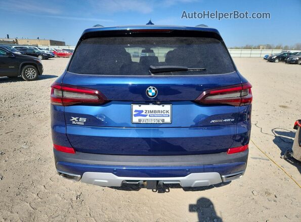 5UXTA6C01M9H35579 2021 BMW X5 Blue 