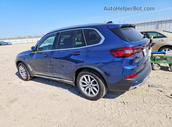 5UXTA6C01M9H35579 2021 BMW X5 Blue 