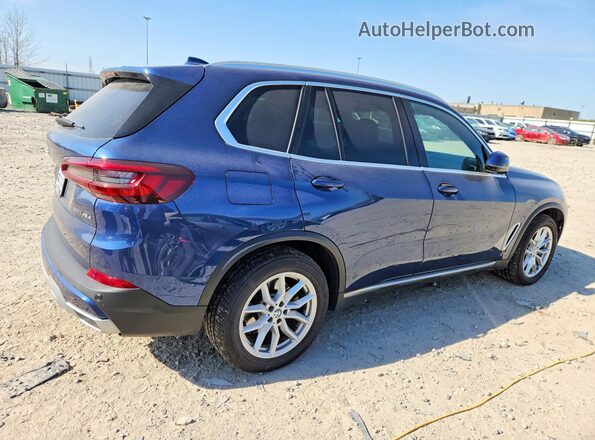 5UXTA6C01M9H35579 2021 BMW X5 Blue 