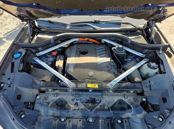 5UXTA6C01M9H35579 2021 BMW X5 Blue 