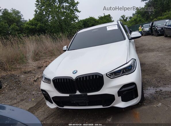 5UXTA6C05P9P33027 2023 BMW X5 White წინა ხედი