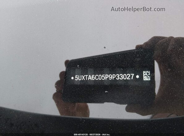 5UXTA6C05P9P33027 2023 BMW X5 White ძრავის განყოფილების ხედი