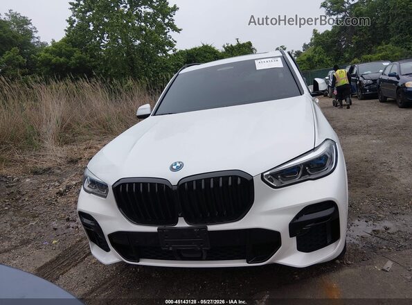 5UXTA6C05P9P33027 2023 BMW X5 White ხელსაწყოთა პანელის ხედი