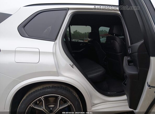 5UXTA6C05P9P33027 2023 BMW X5 White VIN კოდის სტიკერის ხედი