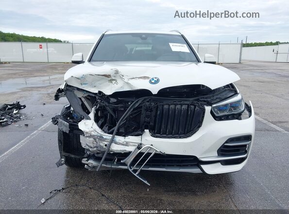 5UXTA6C07P9N46565 2023 BMW X5 White წინა პანელის ხედი