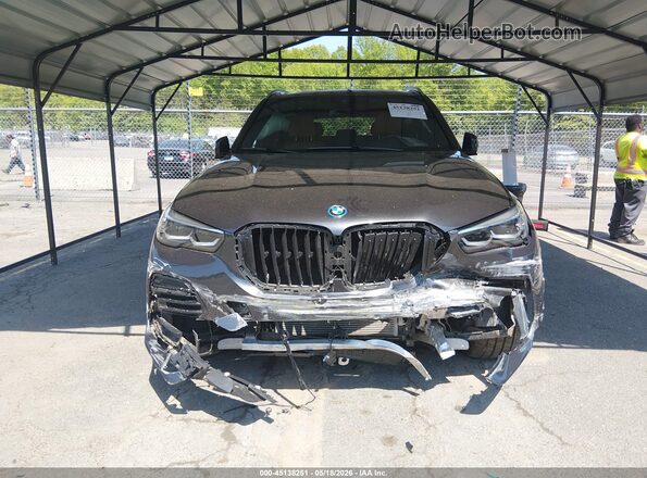 5UXTA6C08P9P65972 2023 BMW X5 Black Rear interior view
