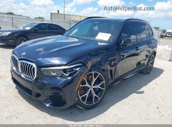 5UXTA6C09N9M91386 2022 BMW X5 Black 