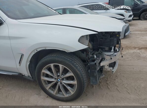 5UXTR7C50KLR45615 2019 BMW X3 White 