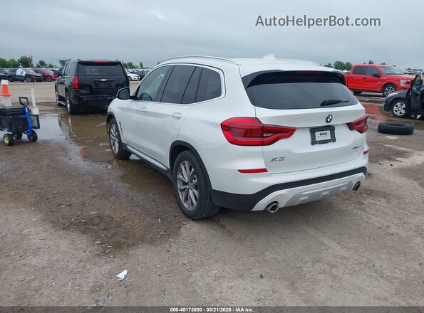 5UXTR7C51KLE88977 2019 BMW X3 White 