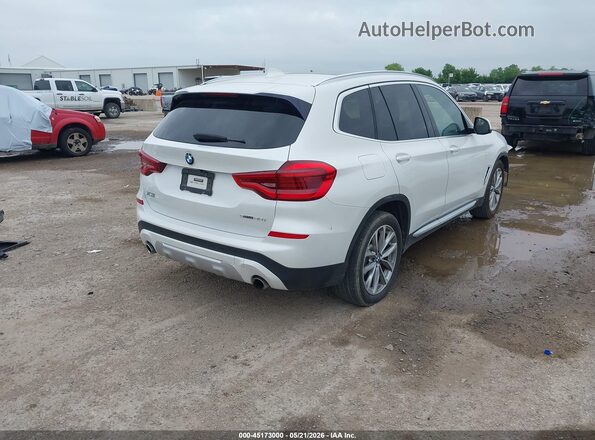 5UXTR7C51KLE88977 2019 BMW X3 White 