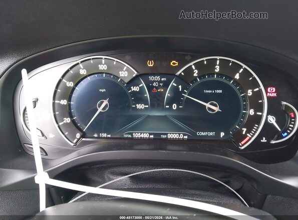 5UXTR7C51KLE88977 2019 BMW X3 White 