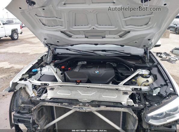 5UXTR7C51KLE88977 2019 BMW X3 White 