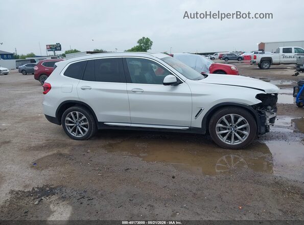 5UXTR7C51KLE88977 2019 BMW X3 White 