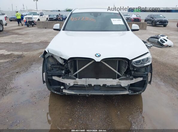5UXTR7C51KLE88977 2019 BMW X3 White 