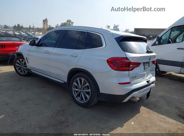 5UXTR7C51KLE98103 2019 BMW X3 White Rear left