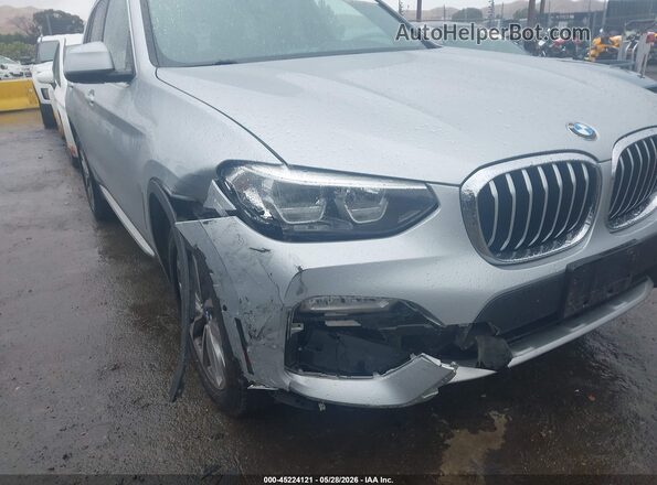 5UXTR7C51KLR44960 2019 BMW X3 Gray Vista frontal