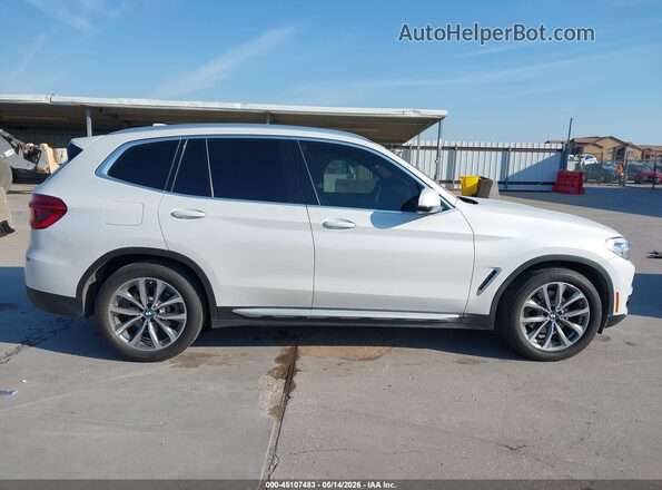 5UXTR7C51KLR47518 2019 BMW X3 White 
