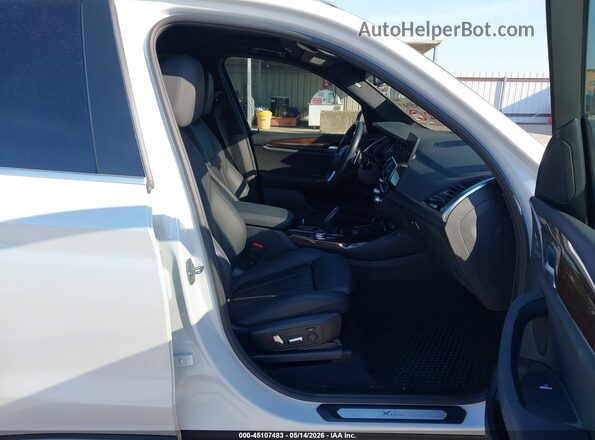 5UXTR7C51KLR47518 2019 BMW X3 White 
