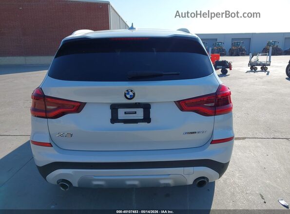 5UXTR7C51KLR47518 2019 BMW X3 White 
