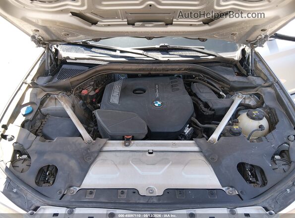 5UXTR7C53KLF27472 2019 BMW X3 Silver Հետևի տեսք
