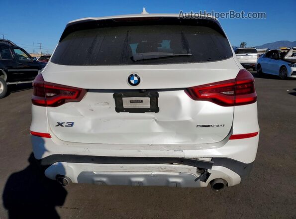 5UXTR7C53KLF34423 2019 BMW X3 White 