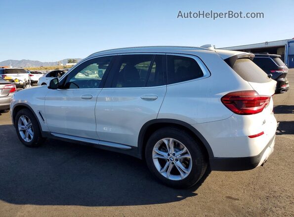 5UXTR7C53KLF34423 2019 BMW X3 White 